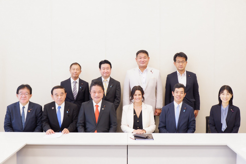 安倍晋三元総理の国葬参列に来日中のベルギー王国ステファニー・ドーズ参議院議長との意見交換会に出席いたしました。