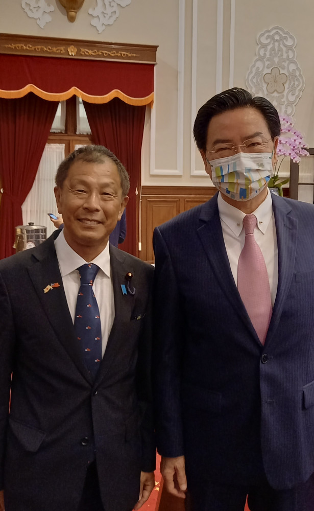 日華議員懇談会から中華民国(台湾)111年国慶節(建国記念日)祝賀行事に日本国を代表し使節団として参加しました(2)
