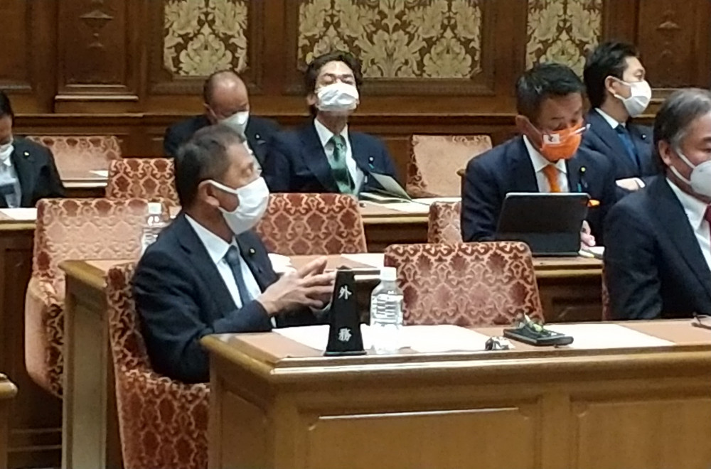 (安全保障委員会・外務委員会・北朝鮮による拉致問題等に関する特別委員会)連合審査会に出席いたしました。