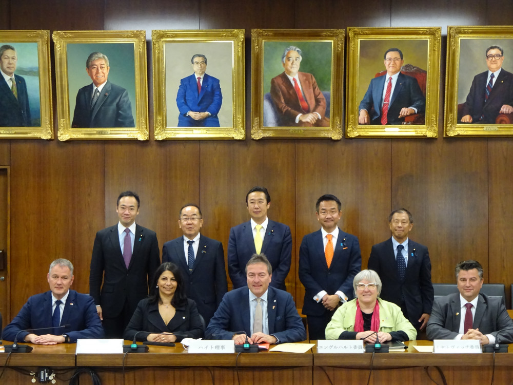 ドイツ連邦共和国連邦議会人権・人道支援委員会一行の衆議院外務委員会(黄川田仁志委員長)訪問を受け理事として出席いたしました。