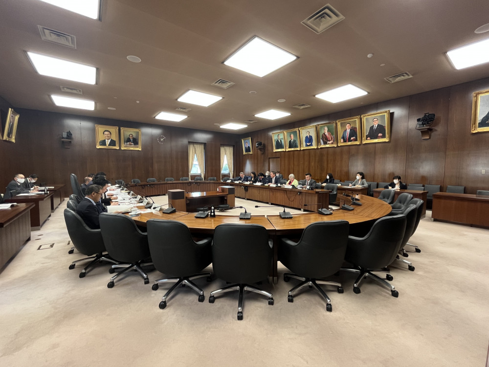 ドイツ連邦共和国連邦議会人権・人道支援委員会一行の衆議院外務委員会(黄川田仁志委員長)訪問を受け理事として出席いたしました。