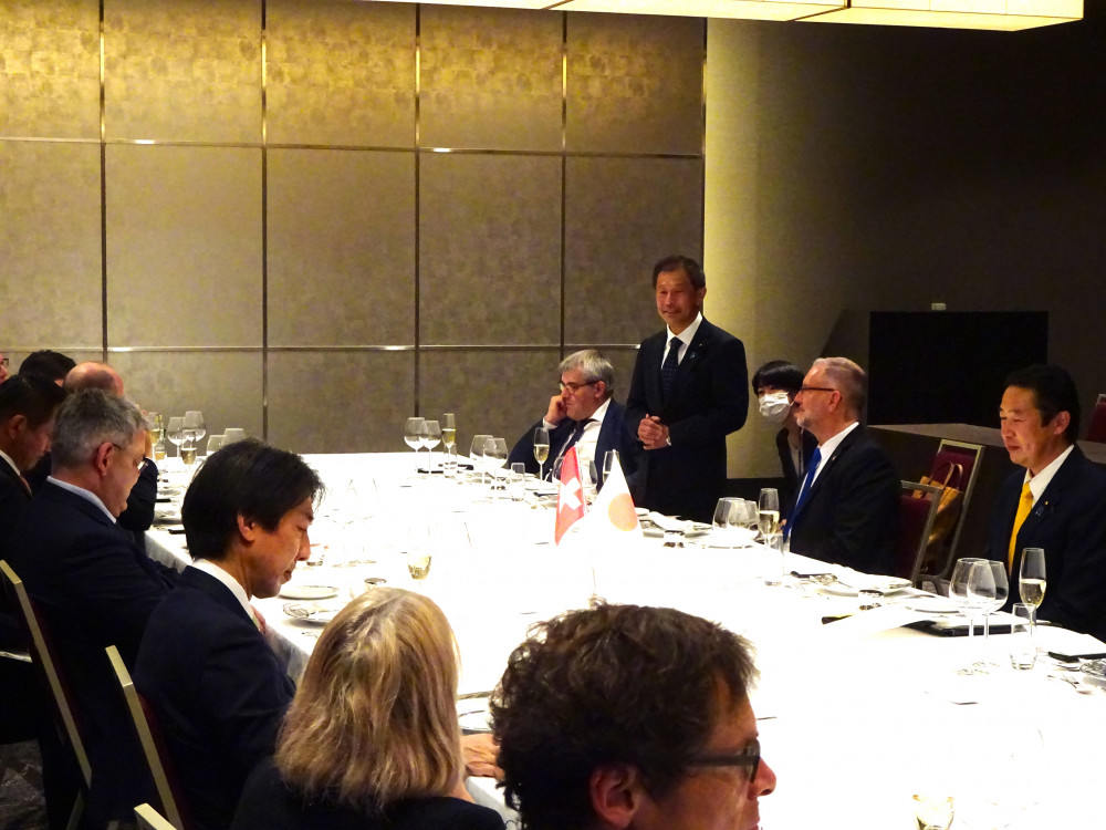 スイスから来日中のスイス国会外務委員会の皆さんと懇談いたしました。