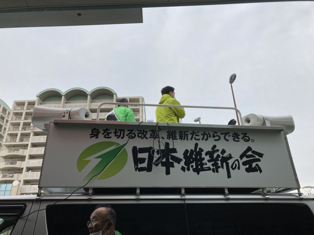10月24日　吉村副代表　街頭演説②