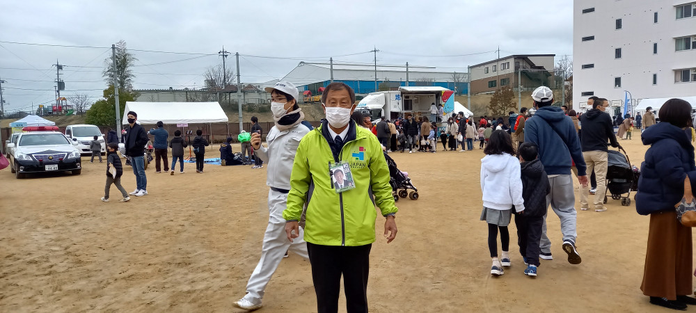 地域防災訓練・餅つきに参加しました。