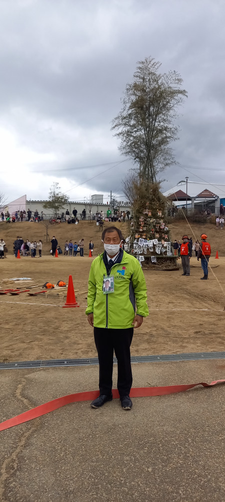 地域防災訓練・餅つきに参加しました。