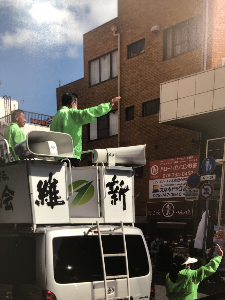10月22日　松井一郎代表　街頭演説②