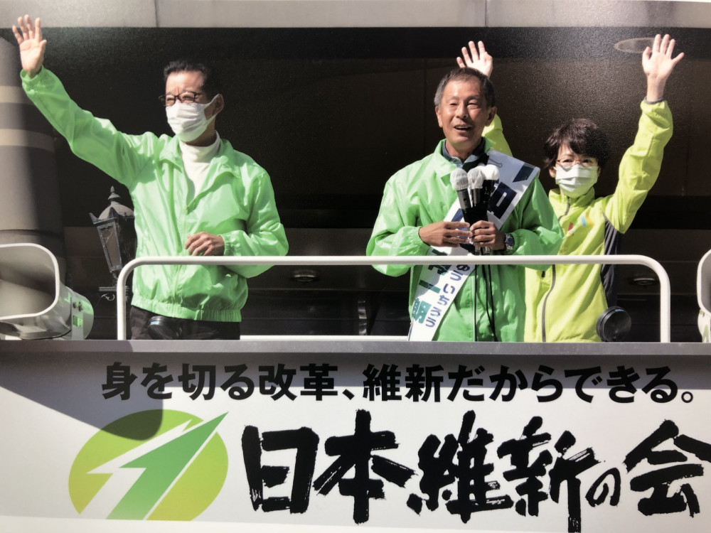 10月22日　松井一郎代表　街頭演説②