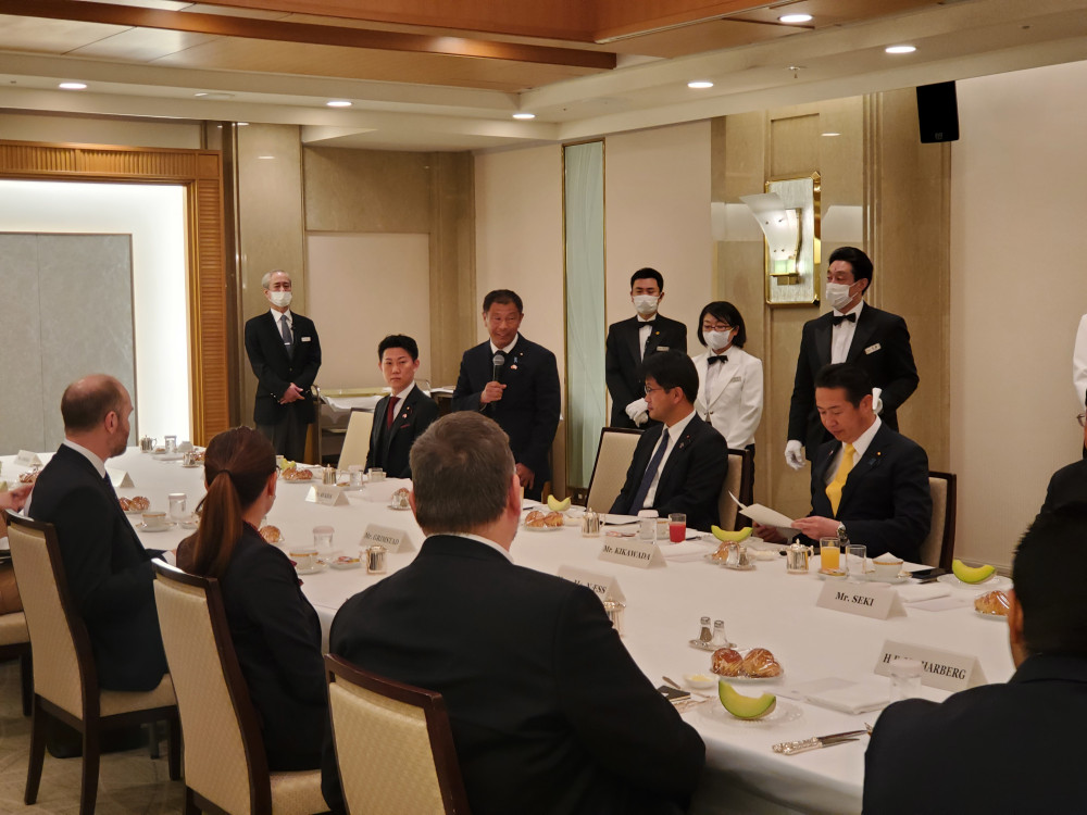 ノルウェー議員連盟にて