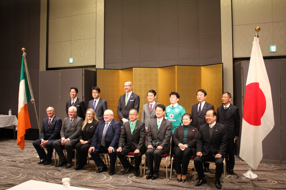 日本・アイルランド友好議員連盟にて