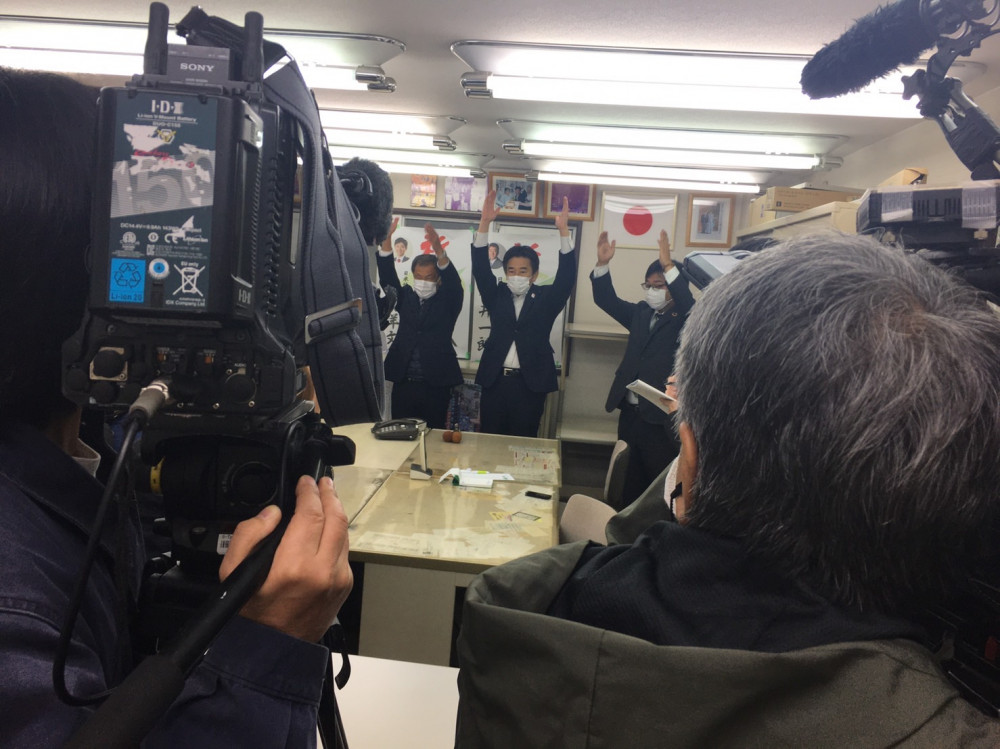 比例当選させていただきました