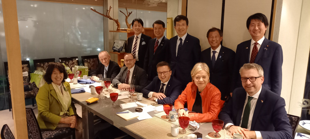 ドイツ連邦議会予算委員会 / 決算委員会訪日団との夕食懇談会に出席いたしました。