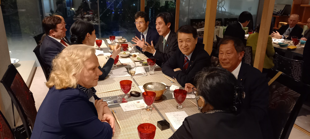 ドイツ連邦議会予算委員会 / 決算委員会訪日団との夕食懇談会に出席いたしました。