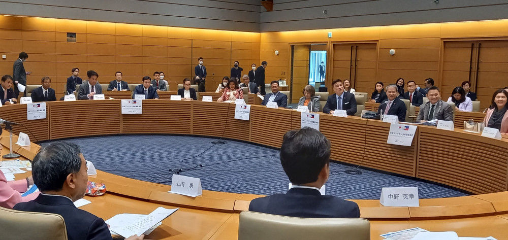 日本フィリピン友好議員連盟の総会に出席いたしました。