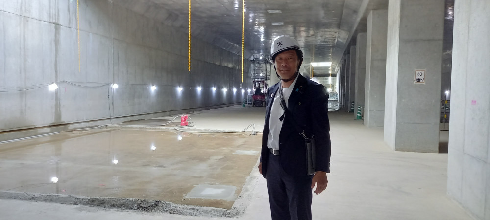 大阪・関西万博会場の夢洲を視察いたしました。