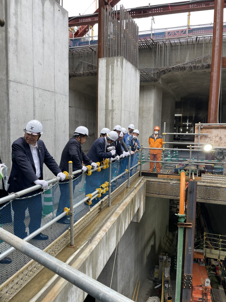 大阪・関西万博会場の夢洲を視察いたしました。