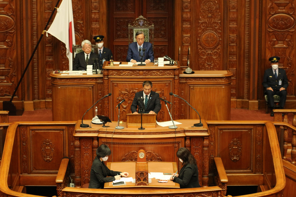 5月23日(火)衆議院本会議にて会派を代表して討論をいたしました。
