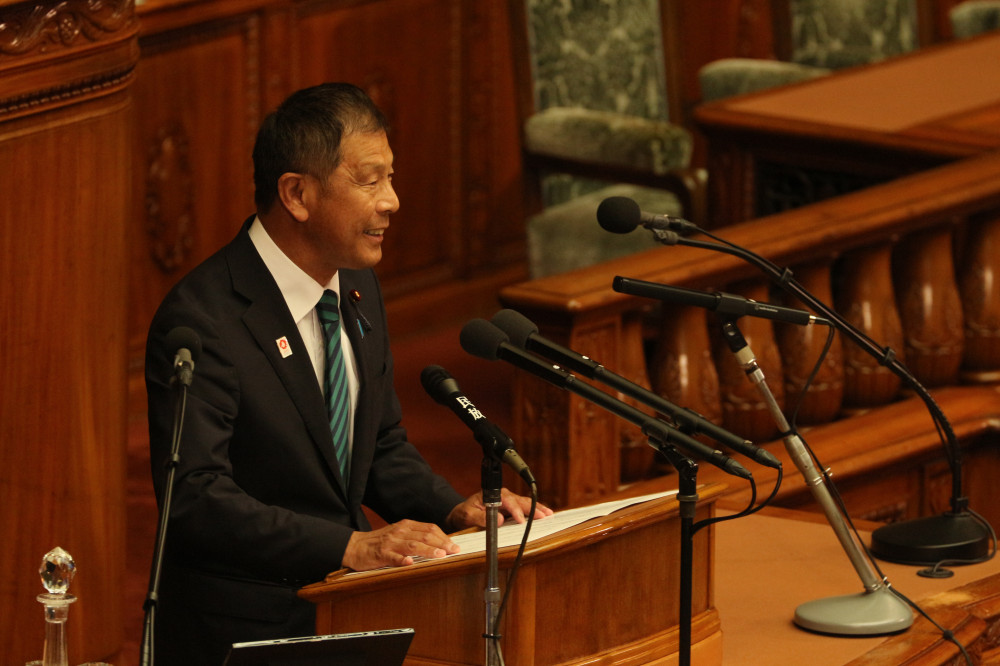 5月23日(火)衆議院本会議にて会派を代表して討論をいたしました。