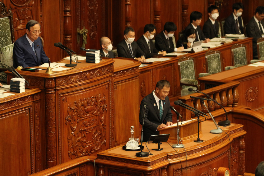 5月23日(火)衆議院本会議にて会派を代表して討論をいたしました。