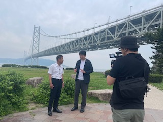 日本維新の会 人生深堀りシリーズを柳ヶ瀬裕文議員と共に撮影いたしました!!