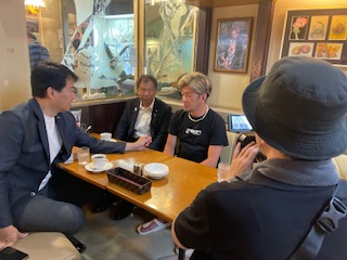 日本維新の会 人生深堀りシリーズを柳ヶ瀬裕文議員と共に撮影いたしました!!