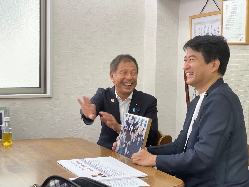 日本維新の会 人生深堀りシリーズを柳ヶ瀬裕文議員と共に撮影いたしました!!