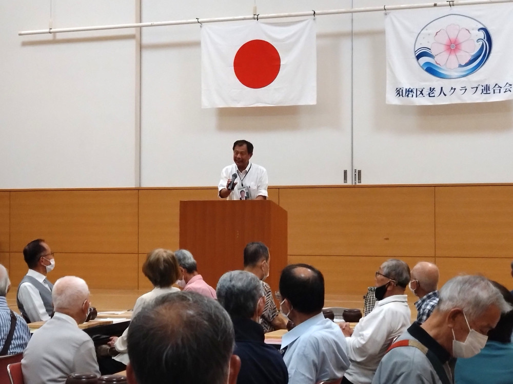 地元須磨区の老連囲碁大会にて