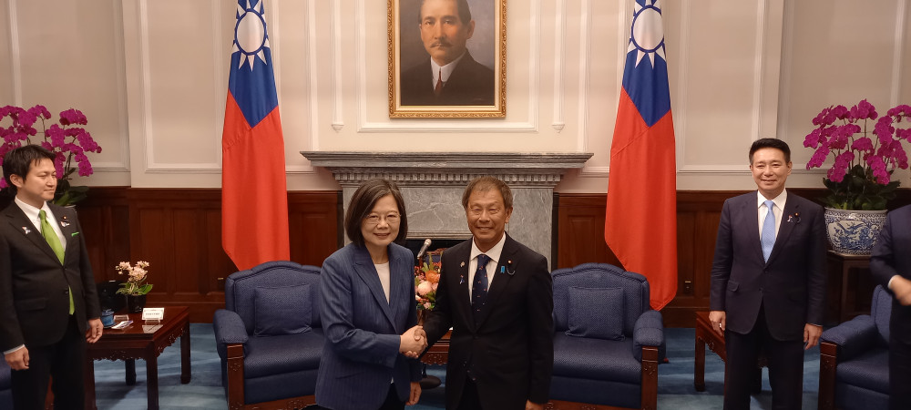 台湾訪問②　前原誠司団長、藤田文武副団長のもと野党3党(立憲・維新・国民)の訪問団を結成し台湾を訪問いたしました。