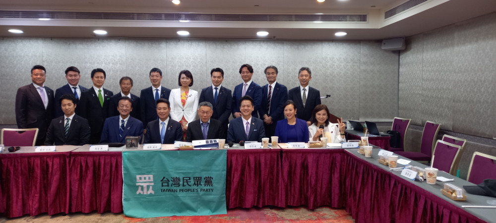 台湾訪問②　前原誠司団長、藤田文武副団長のもと野党3党(立憲・維新・国民)の訪問団を結成し台湾を訪問いたしました。