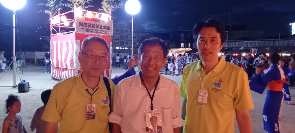 地域のお祭りにて②