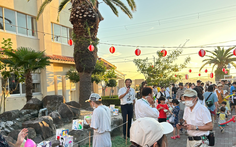 東垂水納涼夏祭りにて