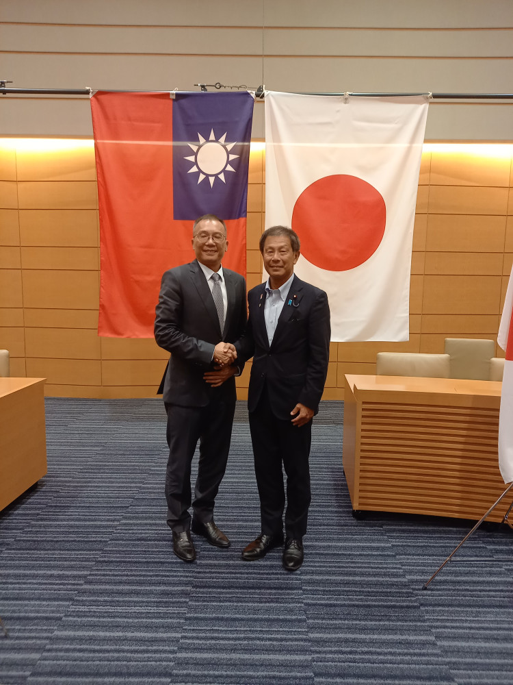 馬永成 頼清徳選挙対策本部戦略グループ執行長が来日され、意見交換会に出席いたしました。