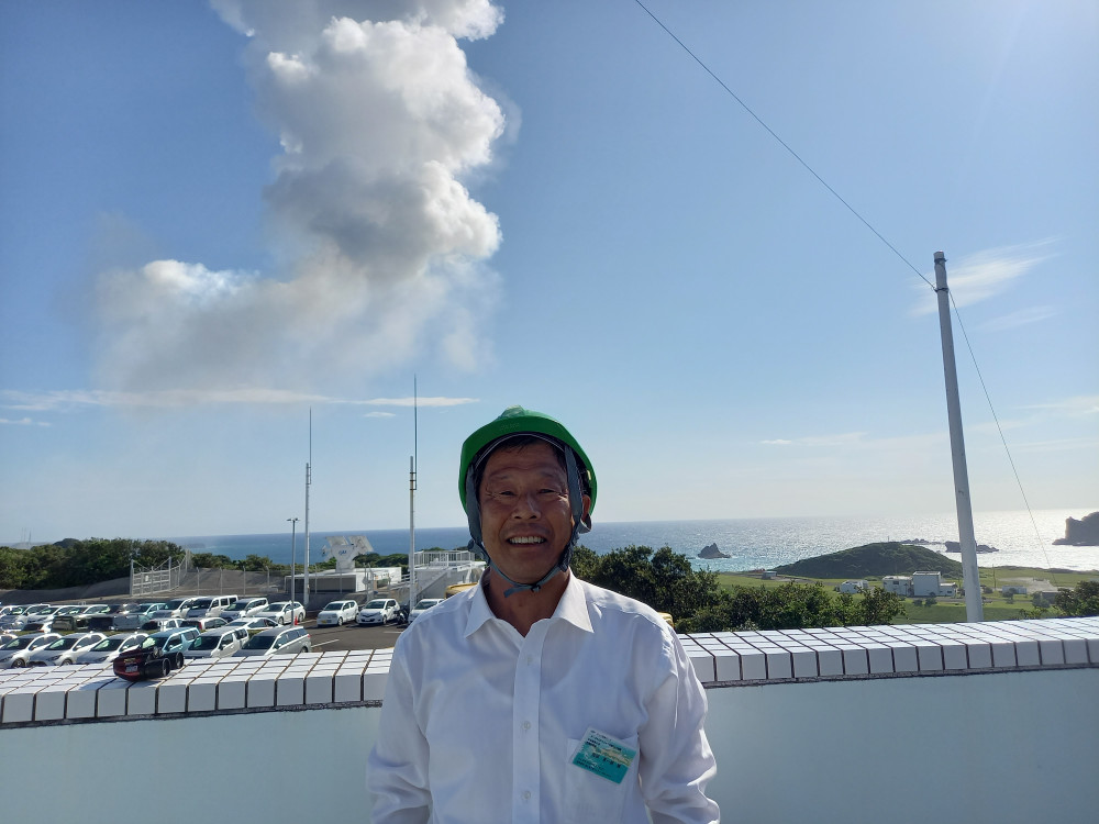 HⅡ-Aロケットの打上げを視察いたしました!