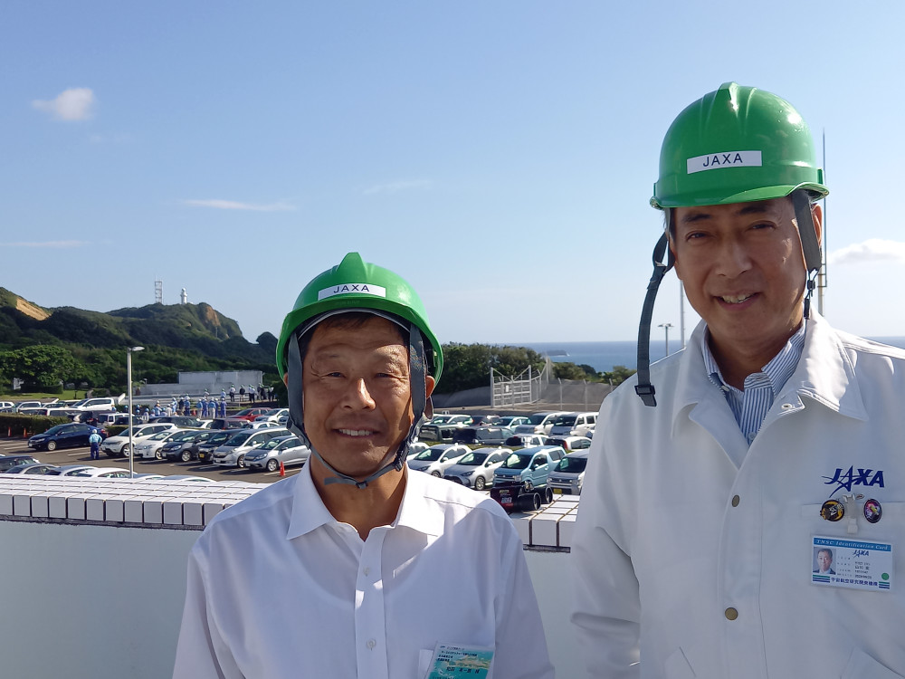 HⅡ-Aロケットの打上げを視察いたしました!