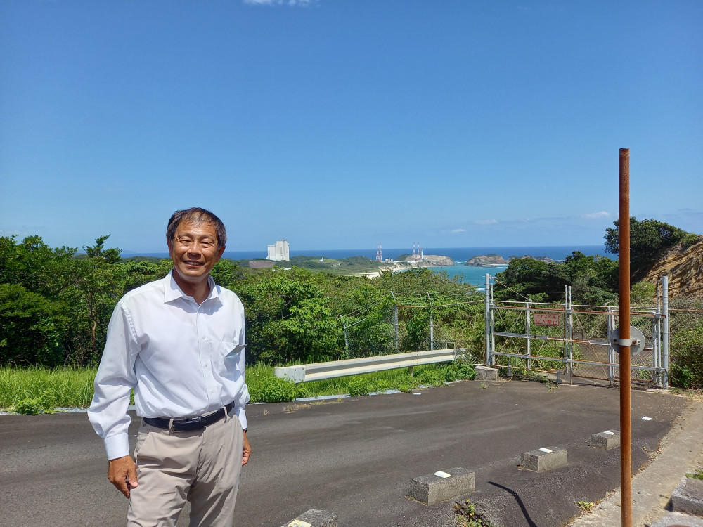 HⅡ-Aロケットの打上げを視察いたしました!