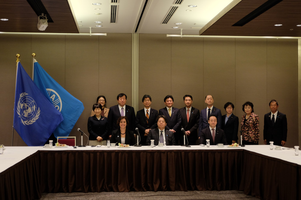 国際連合食糧農業機関(FAO)議連の勉強会に出席いたしました。