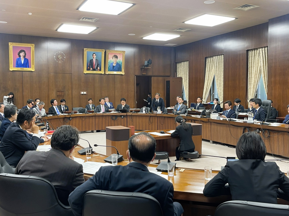 11月17日(金)外務委員会に立って質疑いたしました。