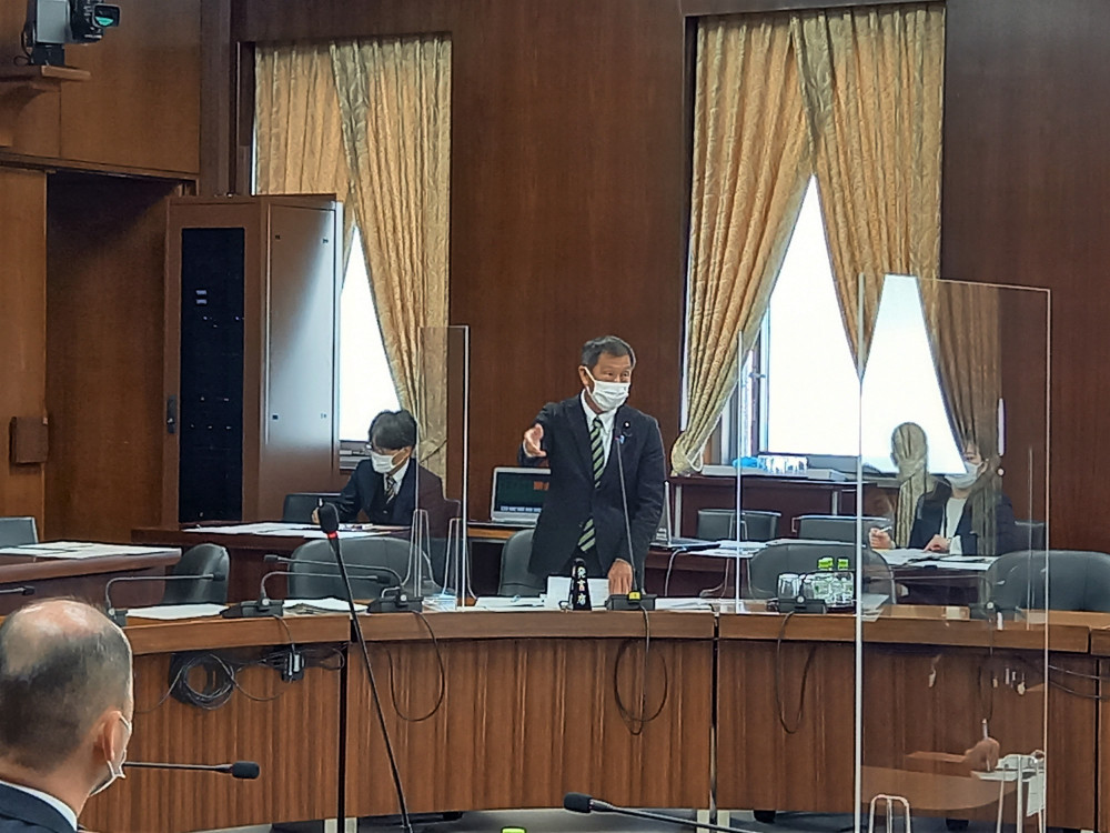 予算委員会第六分科会にて質疑いたしました。