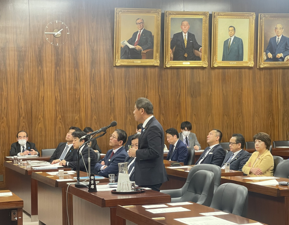 北朝鮮による拉致問題等に関する特別委員会の質疑に立ちました。