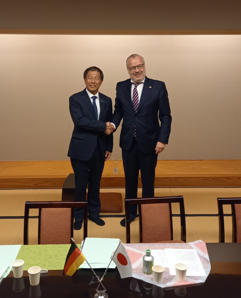 ドイツ セーヴィッシュ財務次官が訪日され、情報交換いたしました。