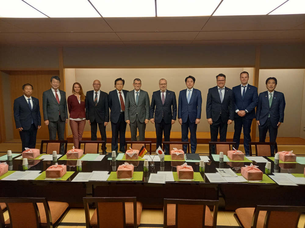 ドイツ セーヴィッシュ財務次官が訪日され、情報交換いたしました。