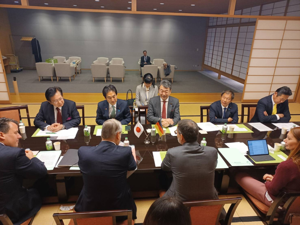 ドイツ セーヴィッシュ財務次官が訪日され、情報交換いたしました。