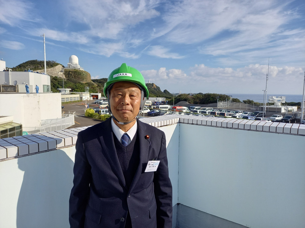 H3ロケット試験機2号機の打上げを視察いたしました。