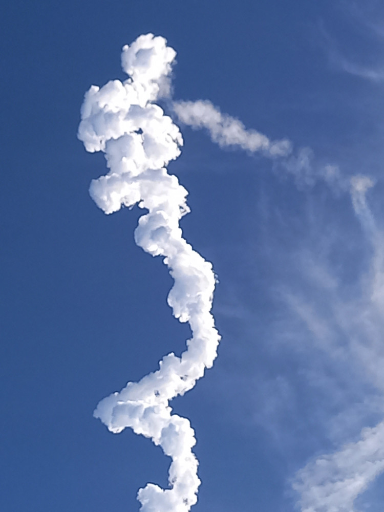 H3ロケット試験機2号機の打上げを視察いたしました。