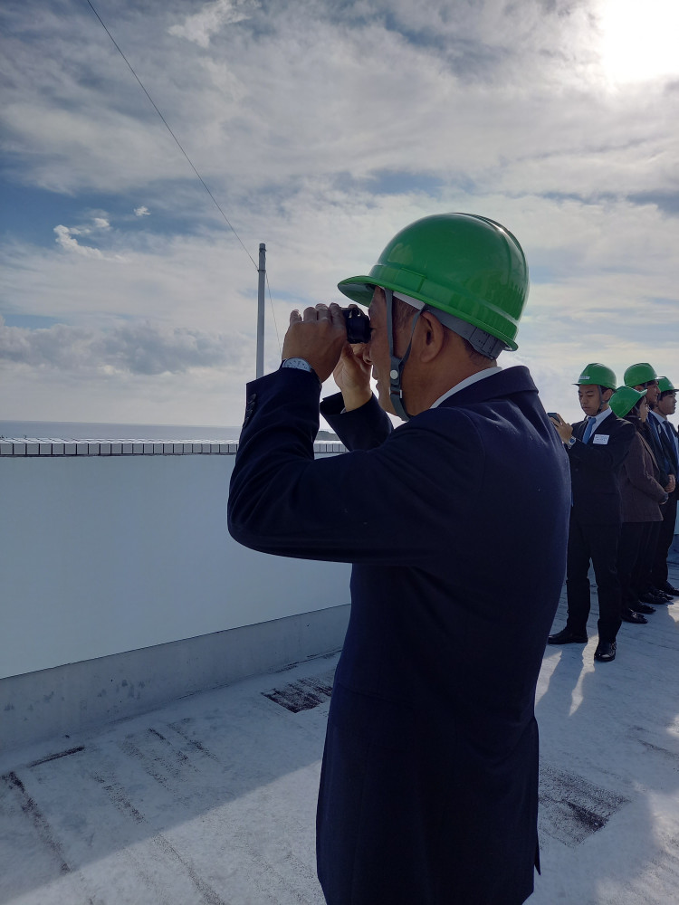 H3ロケット試験機2号機の打上げを視察いたしました。