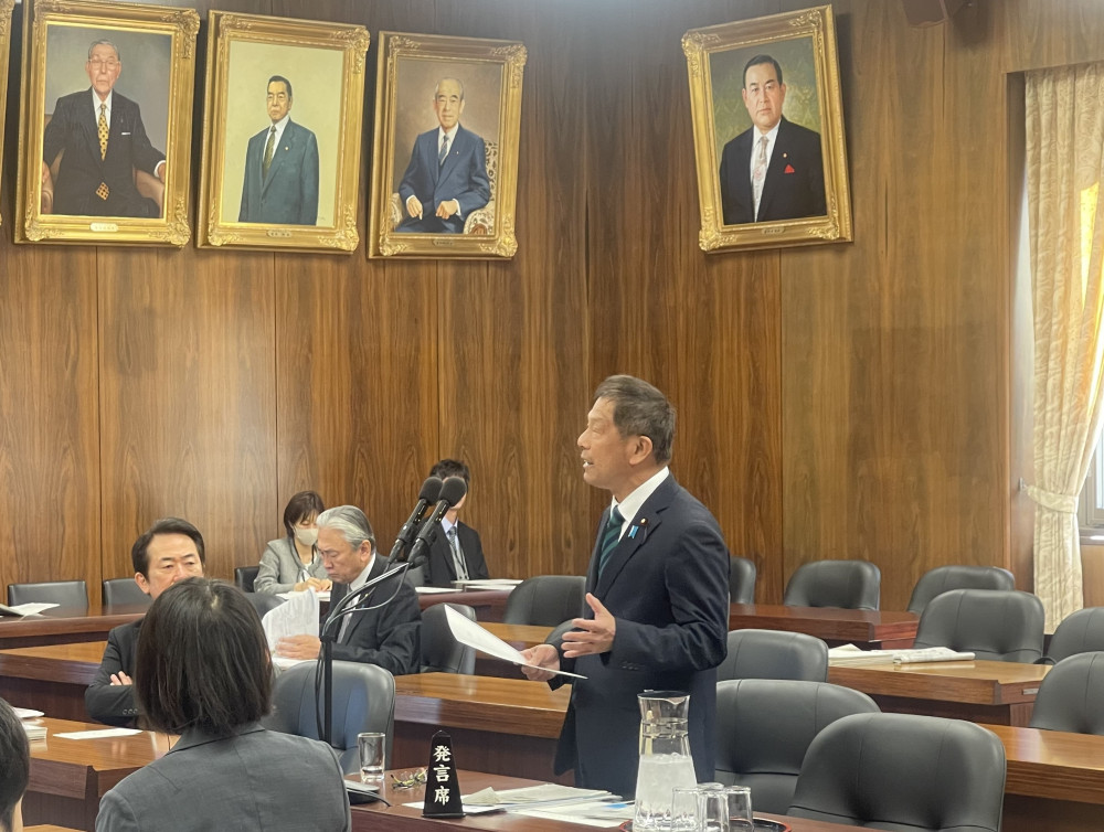 2月27日(火)予算委員会第7分科会にて質疑に立ちました。