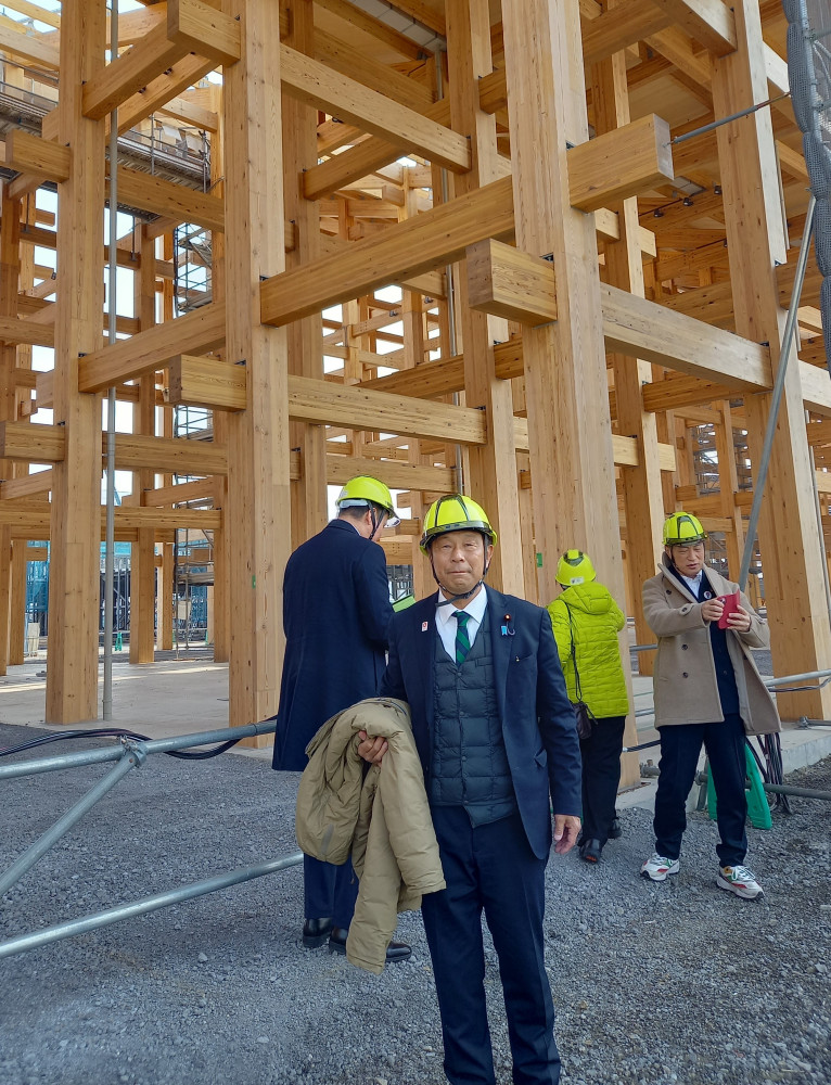 大阪・関西万博会場の夢洲を視察いたしました。