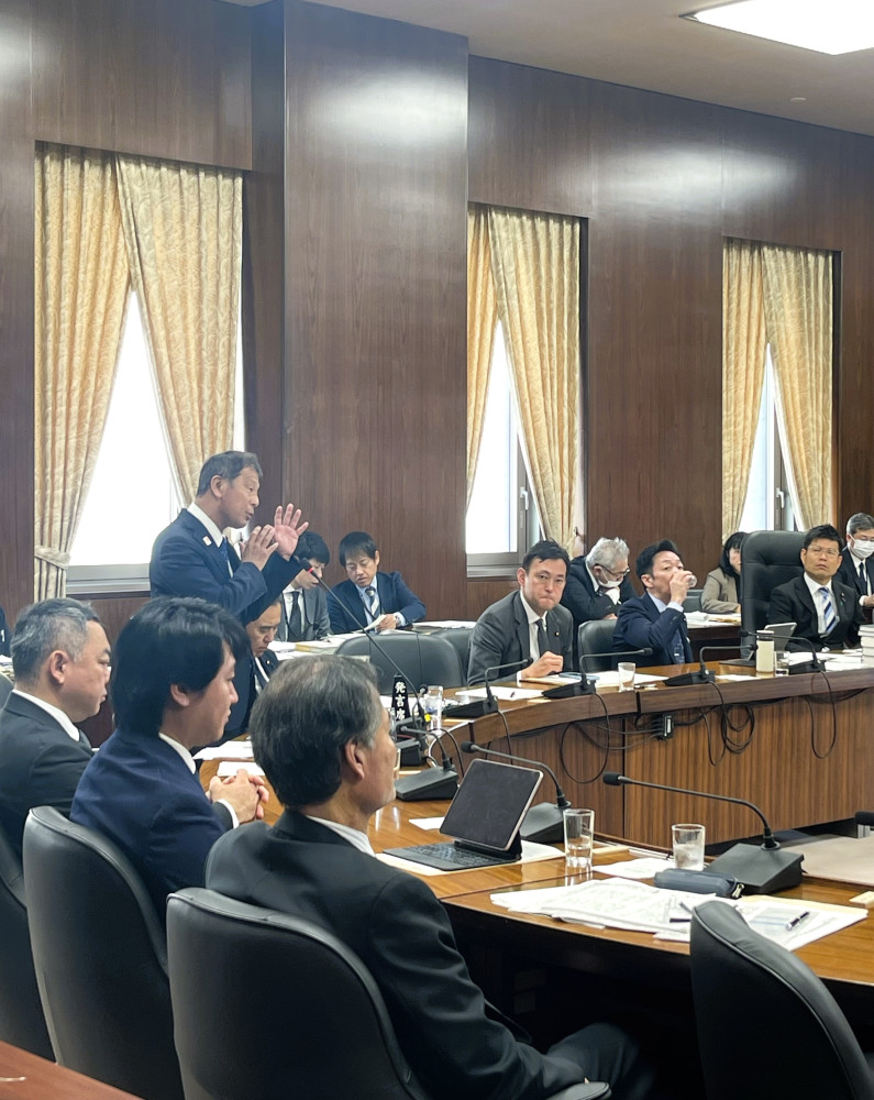 3月15日(金)外務委員会の質疑に立ちました。