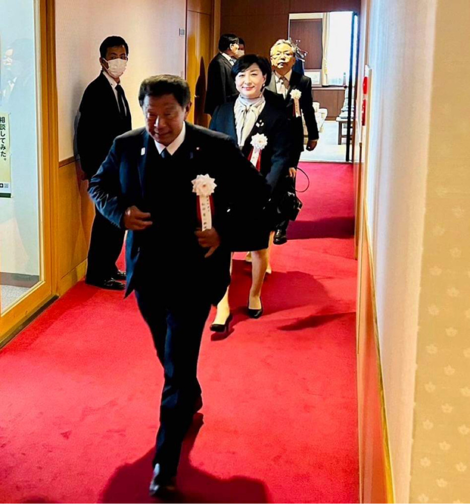 ①令和5年度防衛大学校卒業式典に参列いたしました。