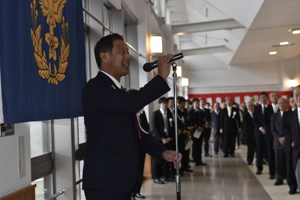 ②令和5年度防衛大学校卒業式典に参列いたしました。