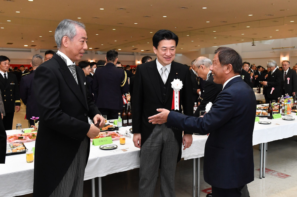 ②令和5年度防衛大学校卒業式典に参列いたしました。